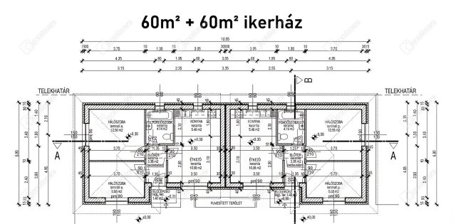 Eladó telek, Bocskaikerten 9.9 M Ft / költözzbe.hu