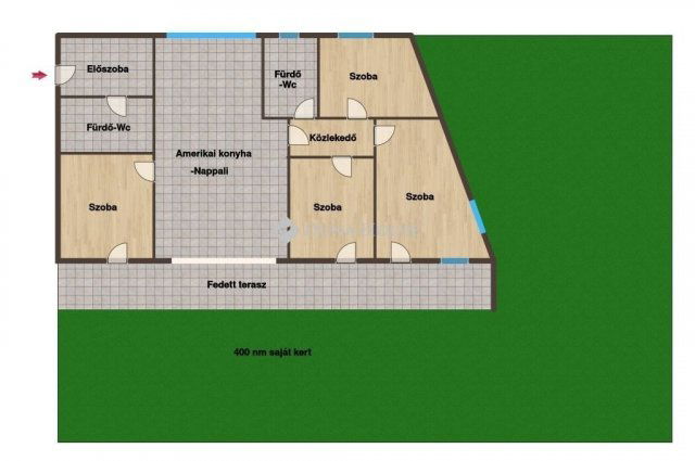Eladó téglalakás, Pécsett 124.9 M Ft, 5 szobás