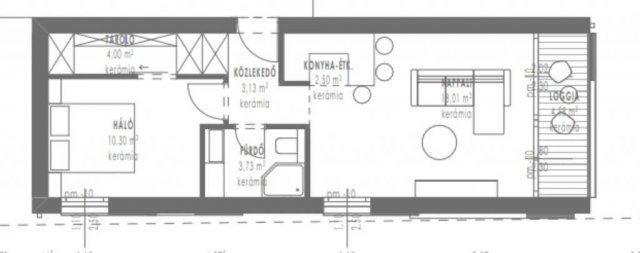 Eladó téglalakás, Debrecenben 66.99 M Ft, 2 szobás