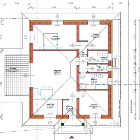 Eladó családi ház, Sóskúton 99.9 M Ft, 4 szobás