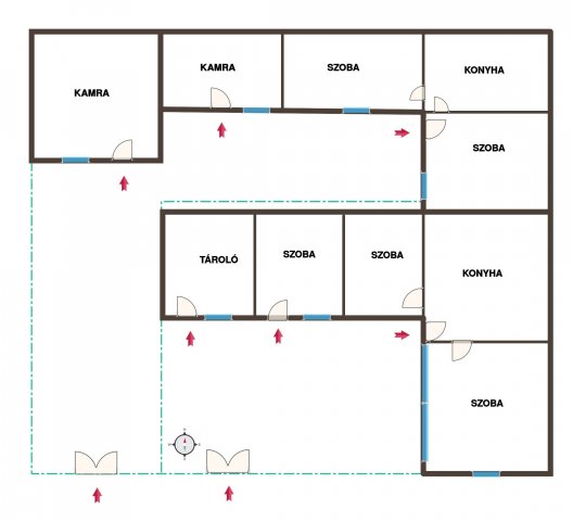 Eladó telek, Kecskeméten, Szélmalom utcában 55 M Ft