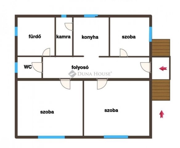 Eladó családi ház, Izsákon 37.5 M Ft, 3 szobás