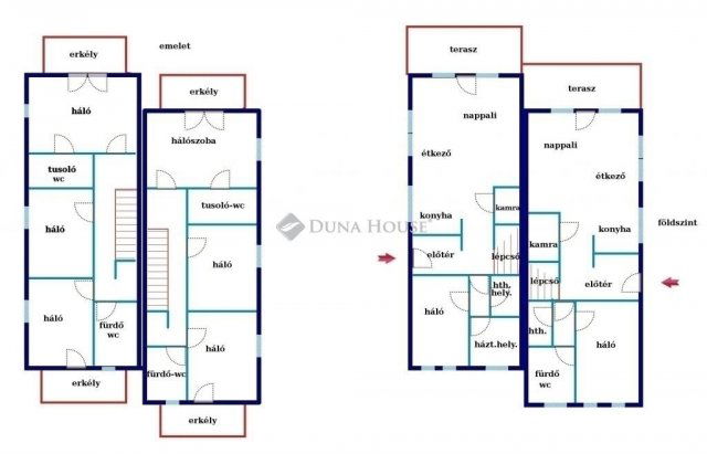 Eladó ikerház, Budapesten, XVI. kerületben 179.9 M Ft, 5 szobás