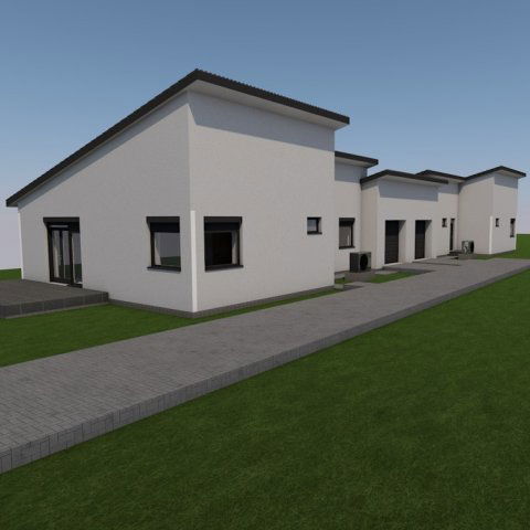 Eladó ikerház, Nyírpazonyon 84 M Ft, 4 szobás