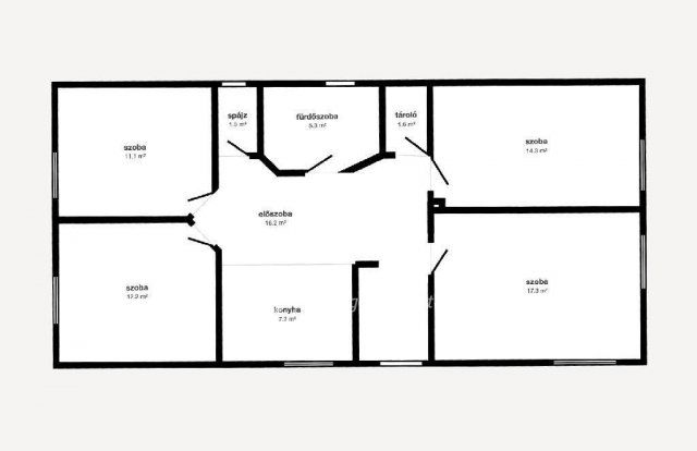 Eladó családi ház, Girincsen 15.5 M Ft, 4 szobás