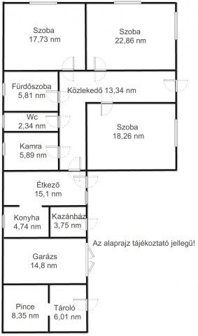 Eladó családi ház, Pusztamérgesen 35 M Ft, 3 szobás