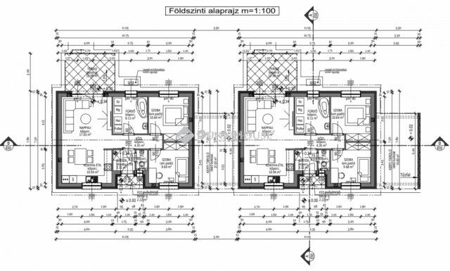 Eladó ikerház, Kecskeméten, Ág utcában 68.9 M Ft, 3 szobás