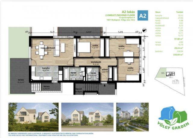Eladó téglalakás, Budapesten, II. kerületben 296.4 M Ft