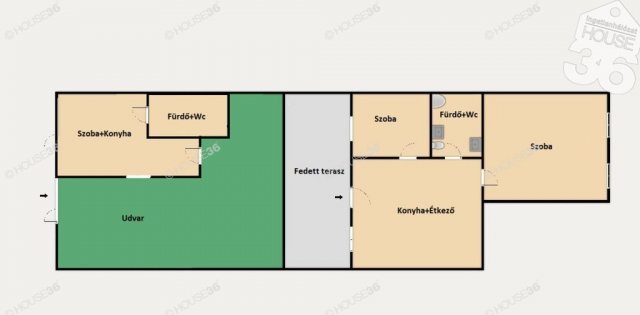 Eladó sorház, Kecskeméten 46 M Ft, 3 szobás