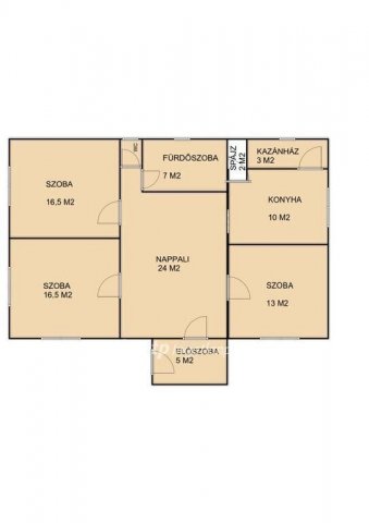 Eladó családi ház, Tiszavasváriban 21.9 M Ft, 3 szobás