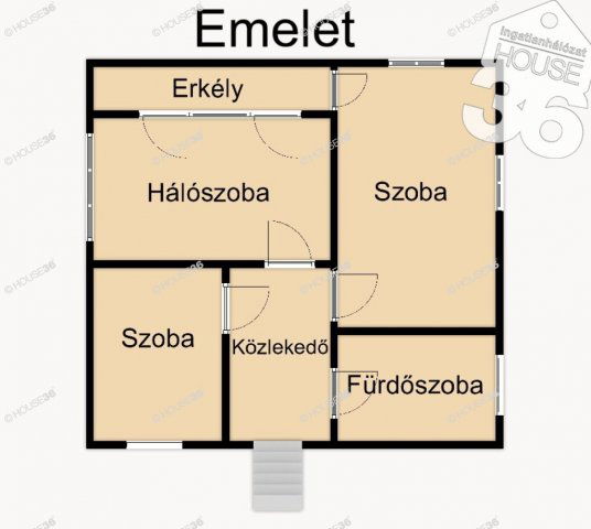 Eladó családi ház, Szabadszálláson 63.9 M Ft, 4 szobás