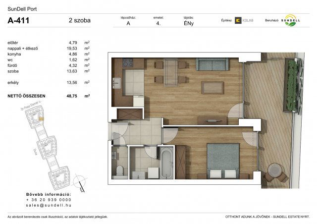Eladó téglalakás, Budapesten, XI. kerületben 102.1 M Ft