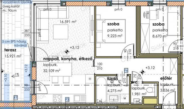 Eladó téglalakás, Balatonlelleén 71 M Ft, 2 szobás