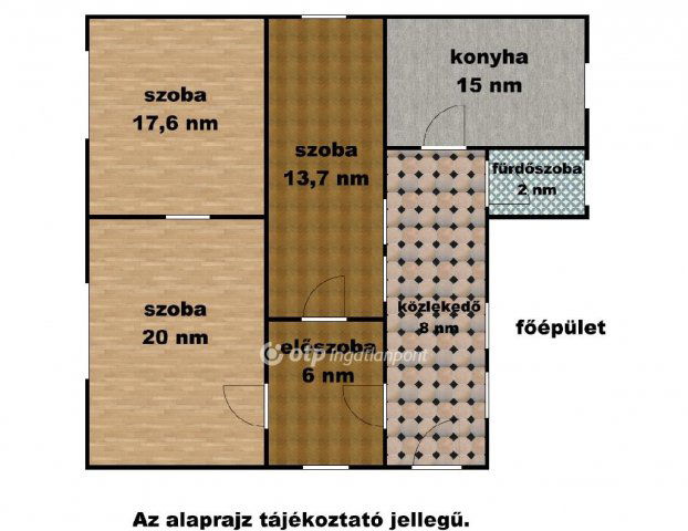 Eladó családi ház, Kőteleken 14.9 M Ft, 3 szobás