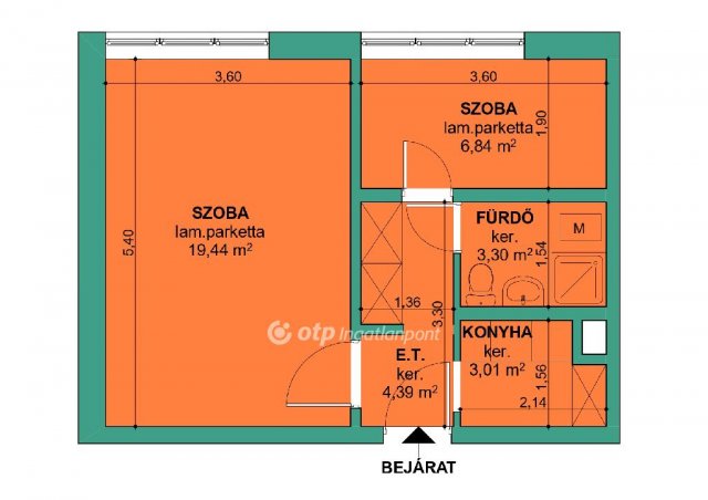 Eladó panellakás, Budapesten, XXII. kerületben 49.9 M Ft