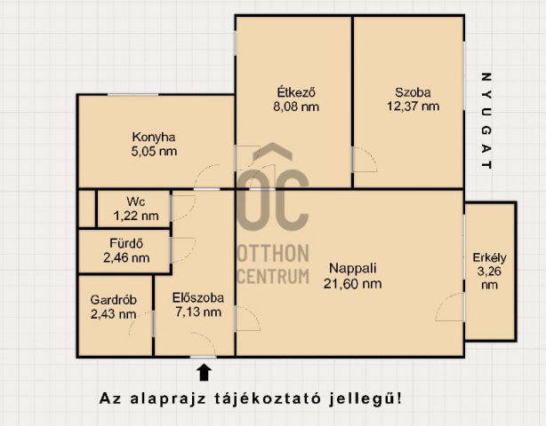 Eladó panellakás, Budapesten, XVI. kerületben 74.9 M Ft, 2 szobás