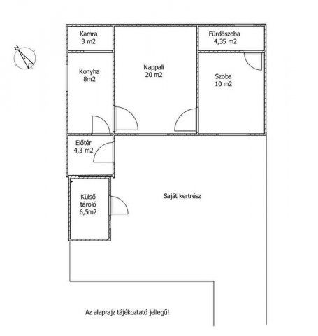 Eladó téglalakás, Budapesten, XX. kerületben 61.9 M Ft