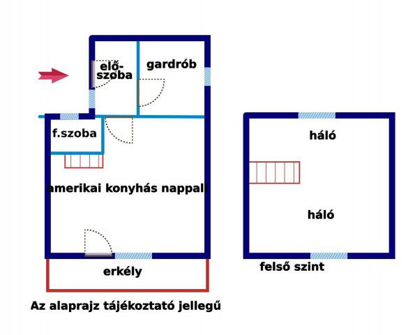 Eladó családi ház, Tatán 45 M Ft, 2 szobás