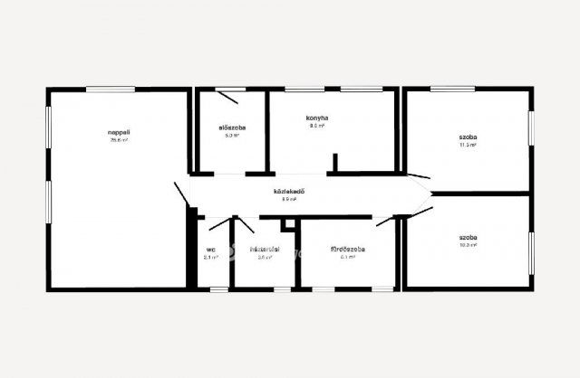 Eladó családi ház, Tákoson 22 M Ft, 3 szobás