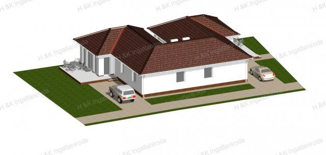 Eladó ikerház, Vácrátóton 95 M Ft, 4 szobás