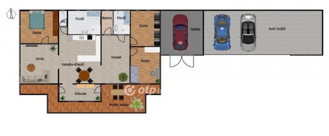 Eladó családi ház, Tasson 85 M Ft, 4 szobás