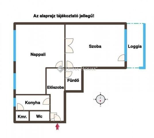 Eladó téglalakás, Budapesten, XIII. kerületben 89 M Ft, 2 szobás