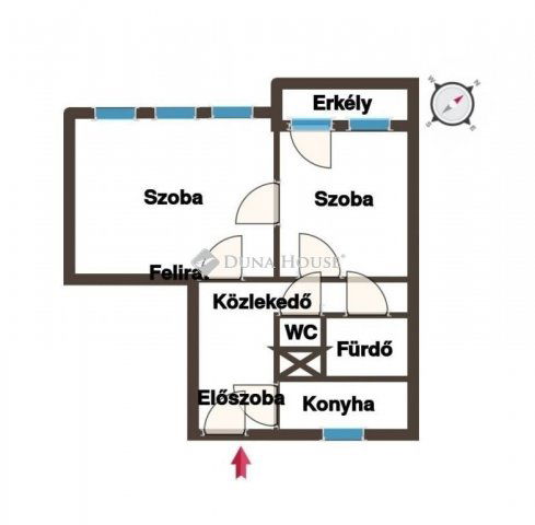 Eladó panellakás, Budapesten, X. kerületben 54.99 M Ft, 2 szobás