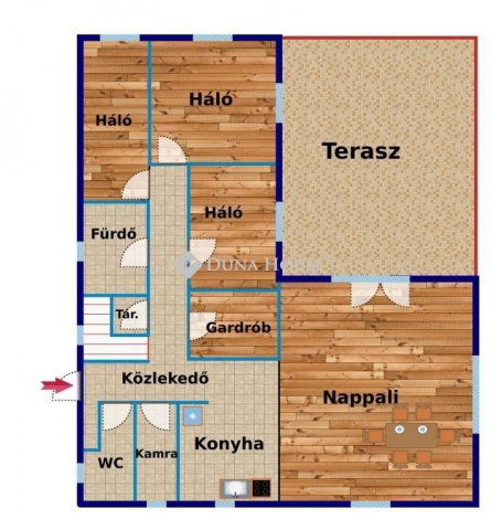 Eladó családi ház, Diósdon 210 M Ft, 4 szobás