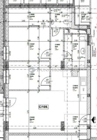 Eladó téglalakás, Budapesten, XIII. kerületben 111.6 M Ft