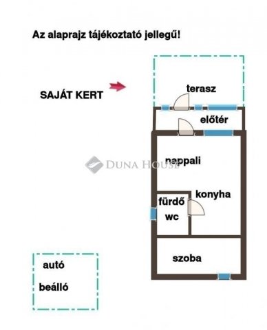 Eladó téglalakás, Nagytarcsán 54.9 M Ft, 2 szobás
