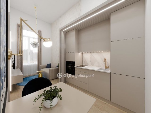 Eladó téglalakás, Budapesten, VI. kerületben 62.9 M Ft, 1 szobás