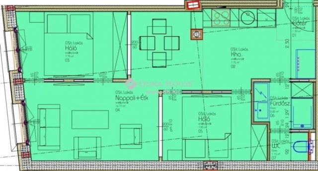 Eladó téglalakás, Budapesten, VI. kerületben 84 M Ft, 3 szobás