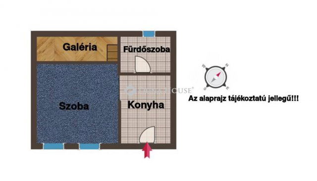 Eladó téglalakás, Budapesten, IV. kerületben 37.5 M Ft, 1 szobás