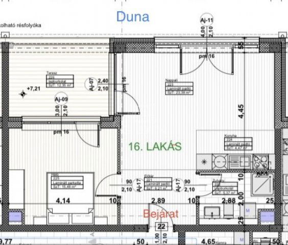 Eladó téglalakás, Kiskunlacházán 69.2 M Ft, 2 szobás