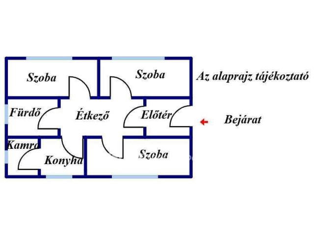 Eladó családi ház, Szolnokon 40 M Ft, 4 szobás
