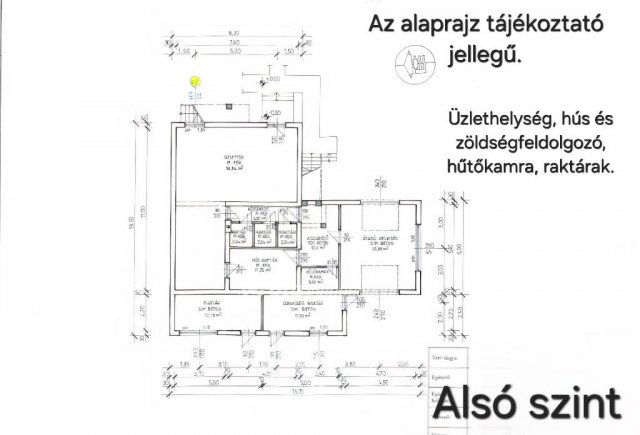 Eladó üzlethelyiség, Cibakházán 45.5 M Ft