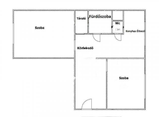 Eladó panellakás, Miskolcon 23.99 M Ft, 2 szobás