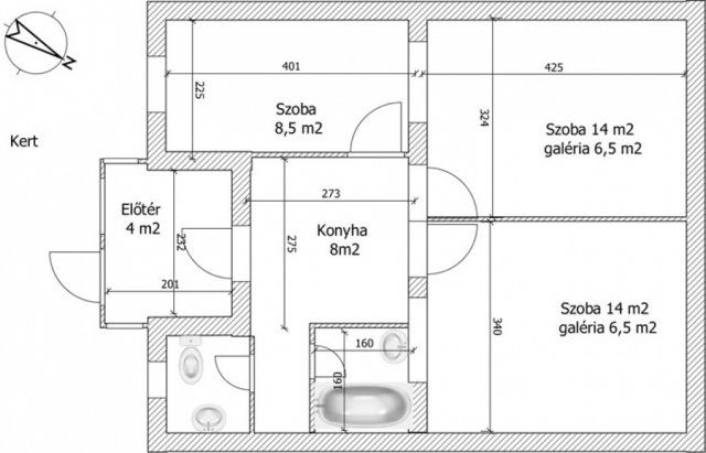 Eladó ikerház, XIX. kerületben, Nagysándor József utcában