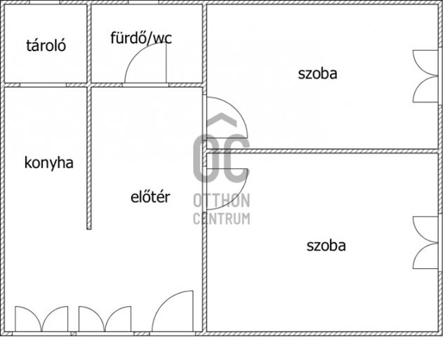Eladó ikerház, Cegléden 19.9 M Ft, 2 szobás