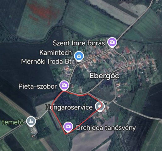 Eladó telek, Ebergőcön 110 M Ft / költözzbe.hu