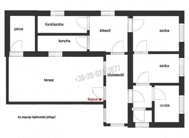 Eladó családi ház, Romhányon 33 M Ft, 3 szobás