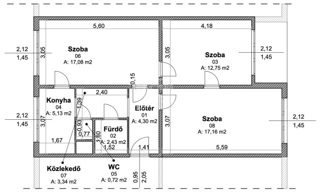 Eladó panellakás, Budapesten, III. kerületben 74.9 M Ft, 3 szobás