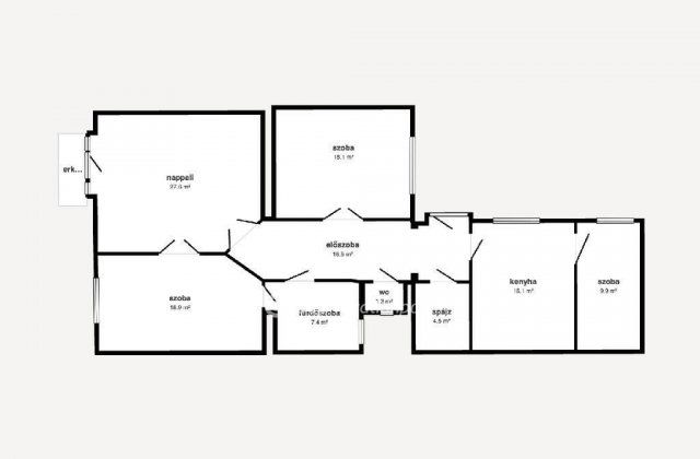 Eladó téglalakás, Miskolcon 67.99 M Ft, 3+1 szobás