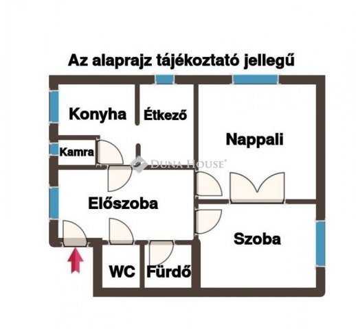 Eladó téglalakás, Budapesten, X. kerületben 59.99 M Ft, 2 szobás