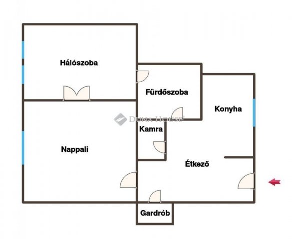 Eladó téglalakás, Budapesten, I. kerületben 142 M Ft, 2 szobás