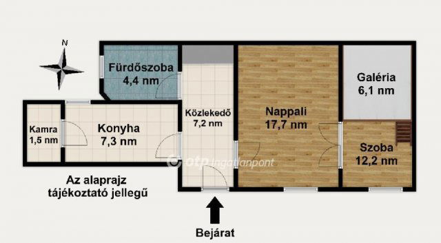 Eladó téglalakás, Budapesten, XIV. kerületben 52.99 M Ft