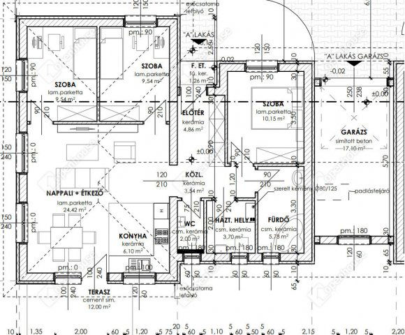 Eladó ikerház, Székesfehérvárott 79.65 M Ft, 4 szobás