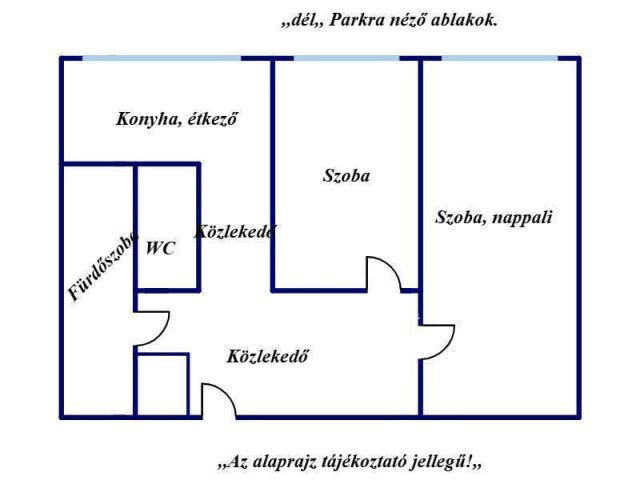 Eladó panellakás, Nyíregyházán 44.9 M Ft, 2 szobás