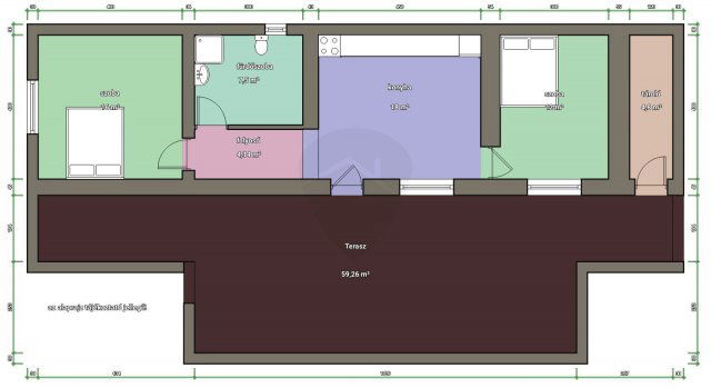 Eladó családi ház, Acsában 44.5 M Ft, 2 szobás