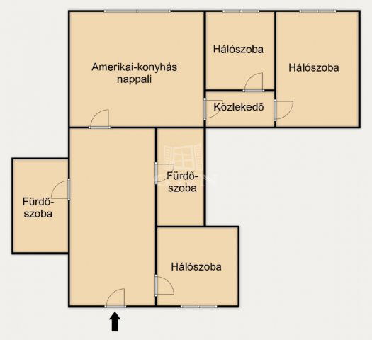 Eladó téglalakás, Budapesten, VII. kerületben 160 M Ft, 4 szobás
